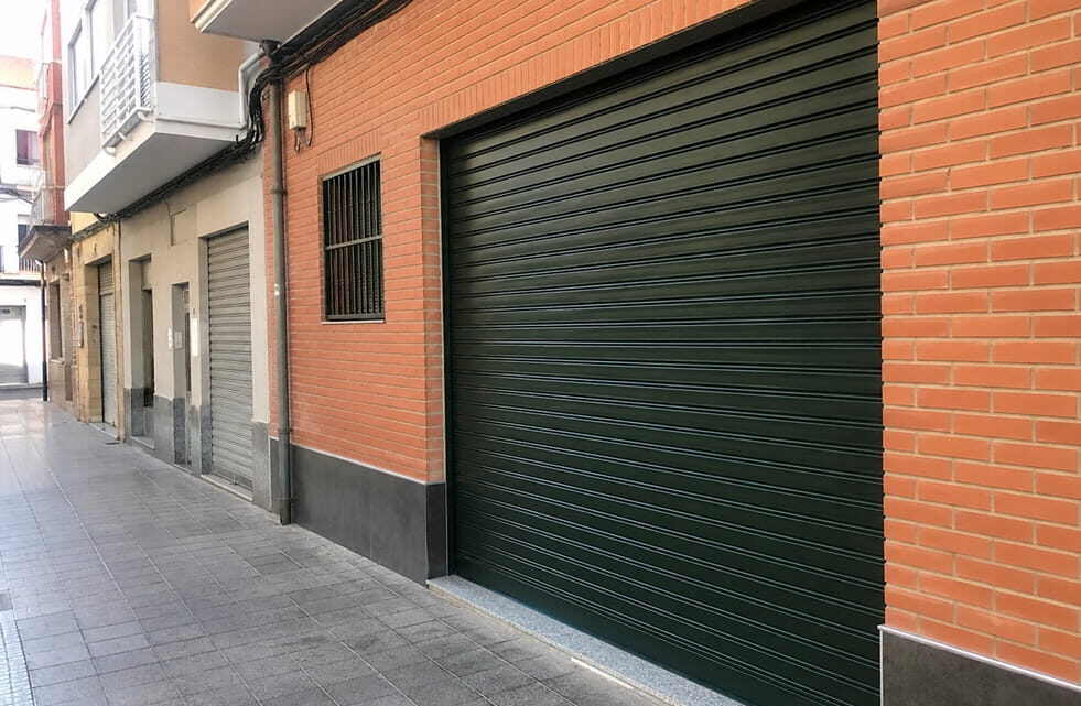 Persianas para locales comerciales en Mislata