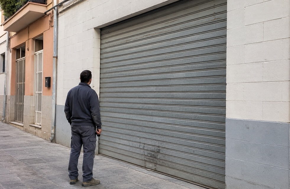 Reparación de persianas de locales en Catarroja